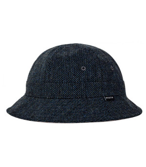 Brixton navy vissershoed Banks vissershoed navy grijs